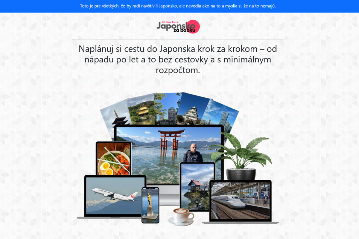 Japonsko za babku